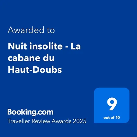 Chalet Nuit Insolite - La Du Haut-doubs
